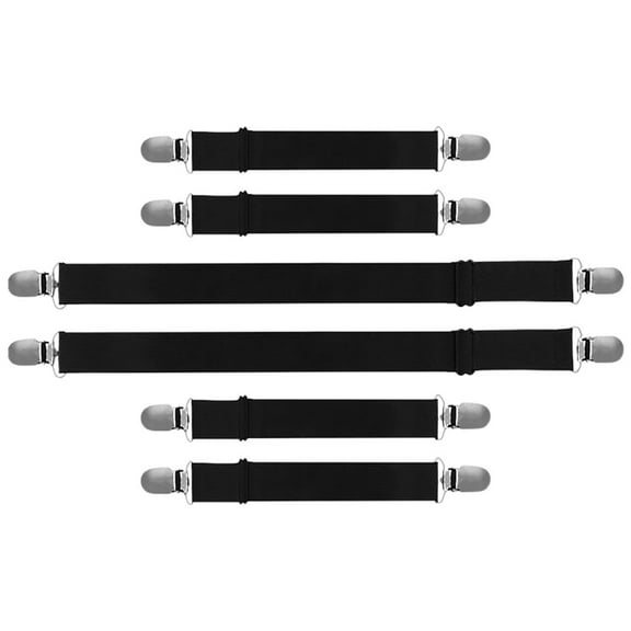 6pcs Tablecloth Clips with Elastic Straps Keep Your Tablecloth in Place Tablecloth Clips Secure Your Tablecloth with Hidden Straps