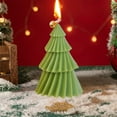 thumbnail image 4 of Mecorevxz Christmas Tree Aromatherapy Candles, Home Decor Candle, Scented Candle Party Christmas Home Decoration Gifts Room Decor 1 Box(Light Green), 4 of 7