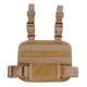 thumbnail image 1 of Caza Drop Leg MOLLE Platform Muslo Magazine Mag Pouch Holster Rig Panel (Café) Tmvgtek Para Estrenar, 1 of 9