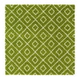 thumbnail image 3 of Unique Loom Trellis Shag Collection Area Rug - Ruth (7' 10" Square Green/Ivory), 3 of 11