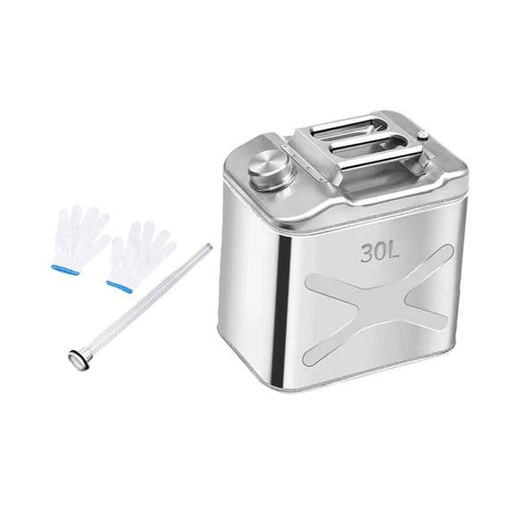 davian Réservoir de Carburant de Moto Réservoir d'Essence Poignée Ergonomique Contenant de Carburant Pratique 3 L pour Machinerie Agricole Ravitaillement