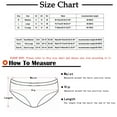 thumbnail image 2 of Bigersell Womens Panties Seamless Clearance Cotton Underwear Women Briefs Panty Style P-1913 Polyester Cheeky Panties Ladies Thongs Briefs High Waist Women's Panties Mint Green XL, 2 of 8