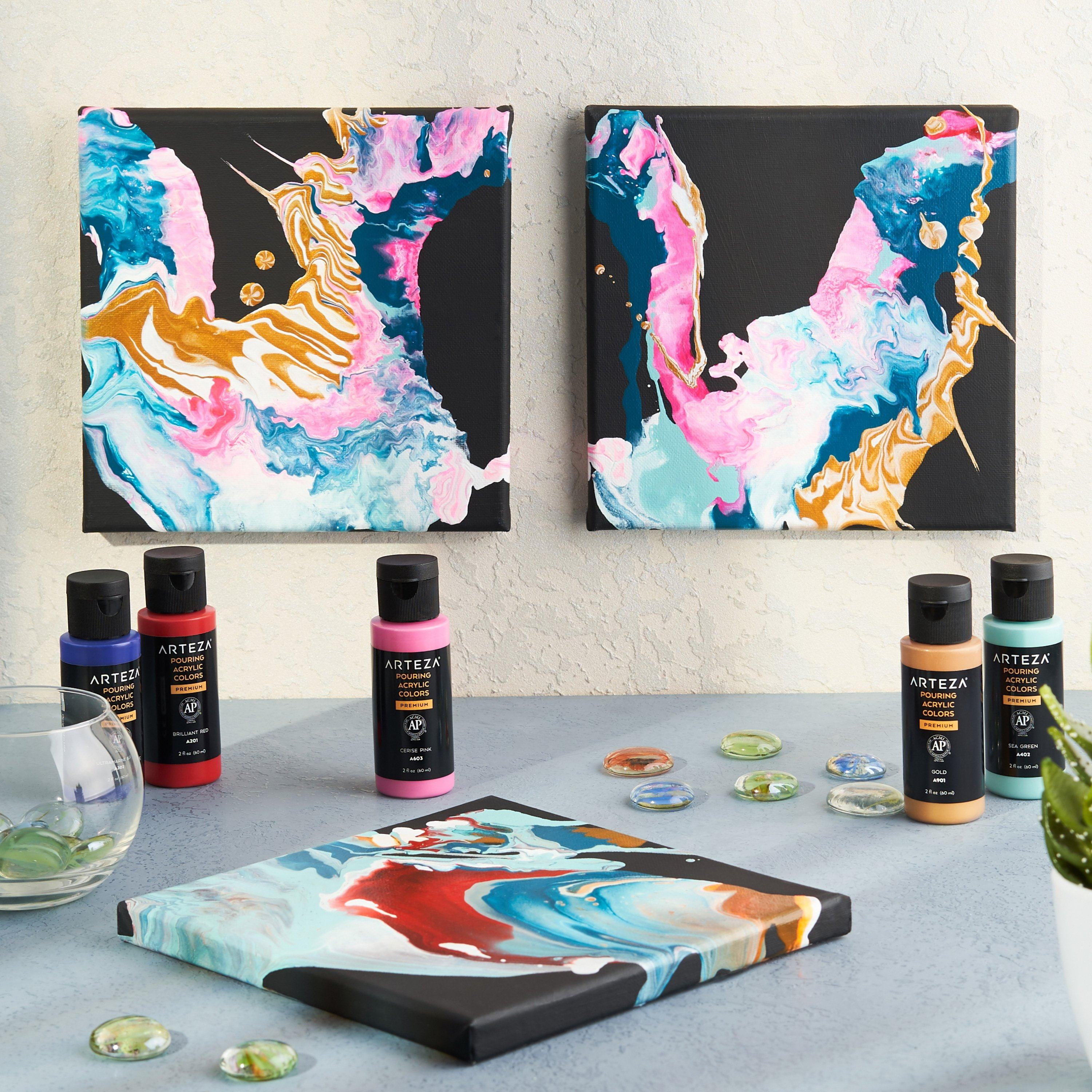 Acrylic Pouring Paint, Pour Paint for Canvas