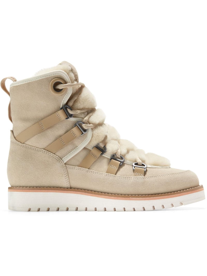 Cole Haan Waterproof Suede Chukka Boots Tan Womens 7.5B Comfort Cole Haan Boots Mens 7.5 B Chukka Ankle Booties Brown Suede  main image 2