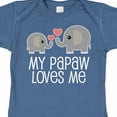 thumbnail image 4 of Inktastic Papaw Grandpa Loves Me Boys or Girls Baby Bodysuit, 4 of 5