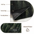 thumbnail image 6 of Dark Green Forest Area Rug 6x9 FT, Non Slip Living Room Throw Carpet, Pine Trees Modern Mysterious Art Washable Soft Large Floor Carpet Non-Shedding Rug for Bedroom Dining Room Play Room, 6 of 9