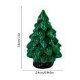 thumbnail image 3 of Colorful Resin Mini Christmas Tree Ornament DIY Luminous Tabletop Home Desktop Night Decor Handcrafted Pine Decorative Accent for Kids Room Small Display Creative Reusable Holiday Gift, 3 of 5