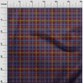 thumbnail image 2 of oneOone Cotton Poplin Fabric Madras Check Printed Craft Fabric BTY 56 Inch Wide, 2 of 4