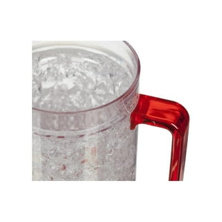 Patiomos Drinking Glasses Cups, Double Wall Gel Freezer Beer Mugs, Freezer  Ice Mugs Cups, 16oz, Plas…See more Patiomos Drinking Glasses Cups, Double