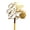 A, variant on Gold Happy Mother's Day Cake Topper, Acrylic Cake Decorations for Mom, Elegant Cake Pick for Birthday Brunch Dessert Table Decor, Reusable Cake Decor