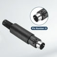 thumbnail image 4 of 4 Pcs S-Video DIN Mini Male Socket 8 Pin Signal Transmission Mini Plug Mini Din Connector(PS/2 Plug), 4 of 7
