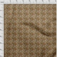thumbnail image 4 of oneOone Polyester Spandex Brown Fabric Abstracts Fabric For Sewing Printed Craft Fabric By The Yard 56 Inch Wide, 4 of 5