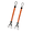 16in Orange, variant on 2 Pcs Dock Rods for Boat Docking 16 inch Dock Boat Mooring Poles, Bungee Lines with Hook, Speedboat Accessories for Men Gifts