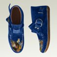 thumbnail image 1 of Zapatos de mujer Punta redonda Retro Gato Estampado Estilo étnico Hebilla de gamuza Zapatos casuales planos Wmkox8yii FOPL1521, 1 of 5