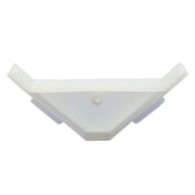 Berta Cabinet Triangle Bracket, 90 Degree Plastic Cabinet Corner Support Braces ( 4 Pack )