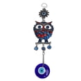 thumbnail image 4 of Decoración colgante de búho bendición de protección ligera duradera práctica colgante de búho azul de mal de ojo decoración para coche ANGGREK  Otros, 4 of 8
