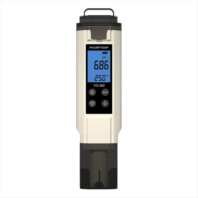 Probador de Agua -300, , ORP y Temperatura, para Acuarios, Piscinas, Hidroponía, Detector de Calidad del Agua Potable.
