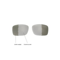 Walleva Transition/Photochromic Polarized Replacement Lenses for VonZipper Elmore Sunglasses