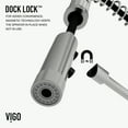thumbnail image 6 of VIGO Sterling Single Handle Pull-Down Sprayer Kitchen Faucet in Stainless Steel, 6 of 14