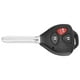 thumbnail image 3 of Estuche para llavero para Toyota, estuche para llavero con control remoto de 3 botones Estuche para llavero con control remoto Integración perfecta, 3 of 9