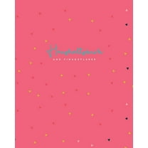 Finanzbücher: Haushaltsbuch und Finanzplaner: Hübsche rosa Dreiecke - Haushaltsplan zum einfachen Eintragen der Ein- und Ausgaben (Paperback)