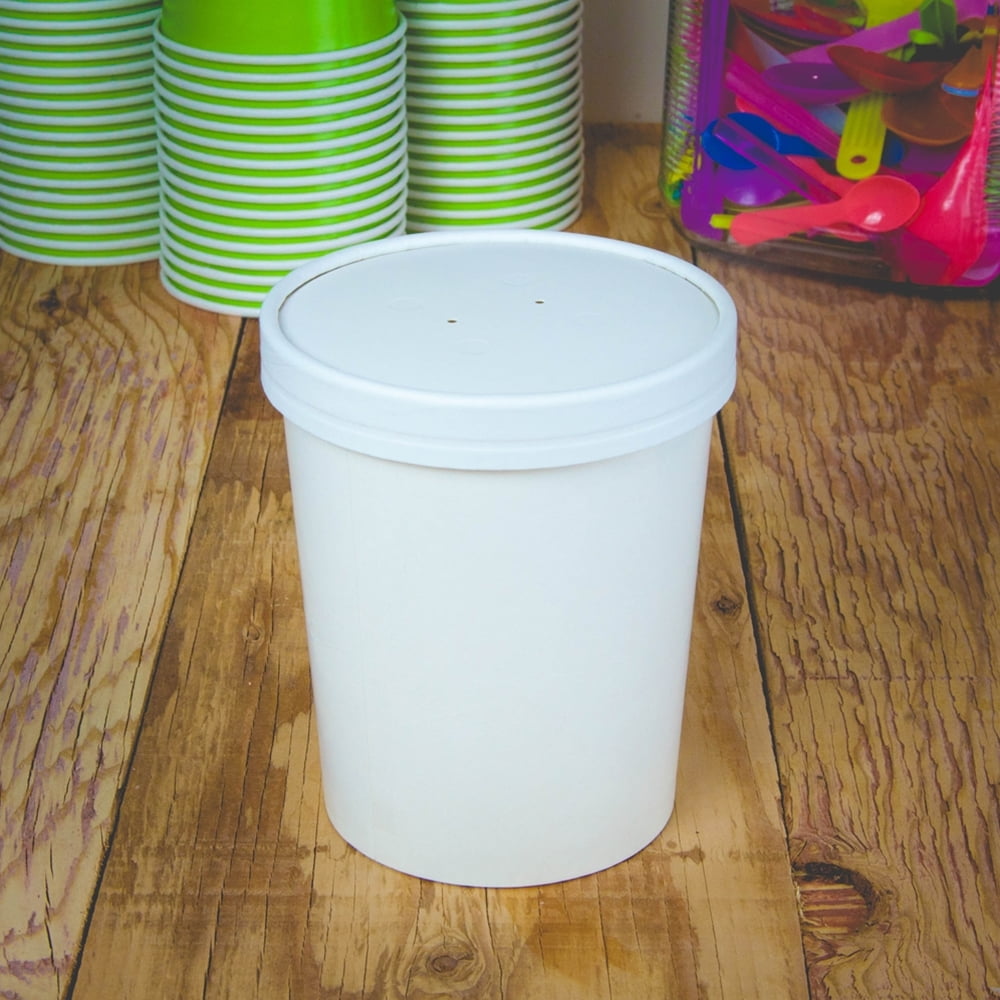 Frozen Dessert Supplies Heavy Duty Ice Cream Freezer Containers and