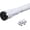 White, variant on IHOMEPARK Shower Curtain Rods for Bathroom, No drill, Adjustable Heavy Duty Tension Rod，Black,41-72"