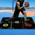thumbnail image 6 of harayaa Basketball Training Mat Indoor Durable Nonslip Agility Footstep Training Mat D 120cmx89cm, 6 of 9