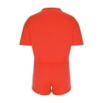 thumbnail image 3 of COM1950s Shorts pour Femmes, Pantalons pour Femmes, Pantalons Décontractés à Poches pour Femmes, Ensembles de Sport à Manches Courtes et Col Rond, Hauts Aguichant Décontractés pour Femmes, Hauts pour Femmes, Hauts à Manches 3/4 pour Femmes, 3 of 5