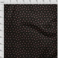 thumbnail image 3 of oneOone Georgette Viscose Fabric Dot & Chinese Hand Fan Fashion Printed Craft Fabric BTY 42 Inch Wide, 3 of 4