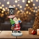 thumbnail image 3 of Decoración de mesa navideña iluminada, adorno navideño, farola brillante, estatua de escritorio para oficina, dormitorio, fiesta, decoración del hogar Estilo B Macarena Estatuilla de escritorio, 3 of 5