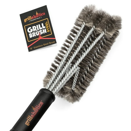 Grillaholics Essentials Stainless Steel Grill (Best Brass Grill Brush)