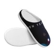 thumbnail image 3 of Lsque 2025 Happy New Year 2 Pattern Womens Comfort Cotton on Scuff With Memory Foam and Anti-skid Sole Slipper-42/43, 3 of 7