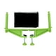 thumbnail image 4 of Juego de postes para red de tenis de mesa, accesorios para rejilla de pong, abrazadera para pong para adultos Verde, 4 of 8