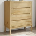 thumbnail image 1 of vidaXL Commode FLORO Brun Ciré en Bois Massif de Pin, 1 of 5
