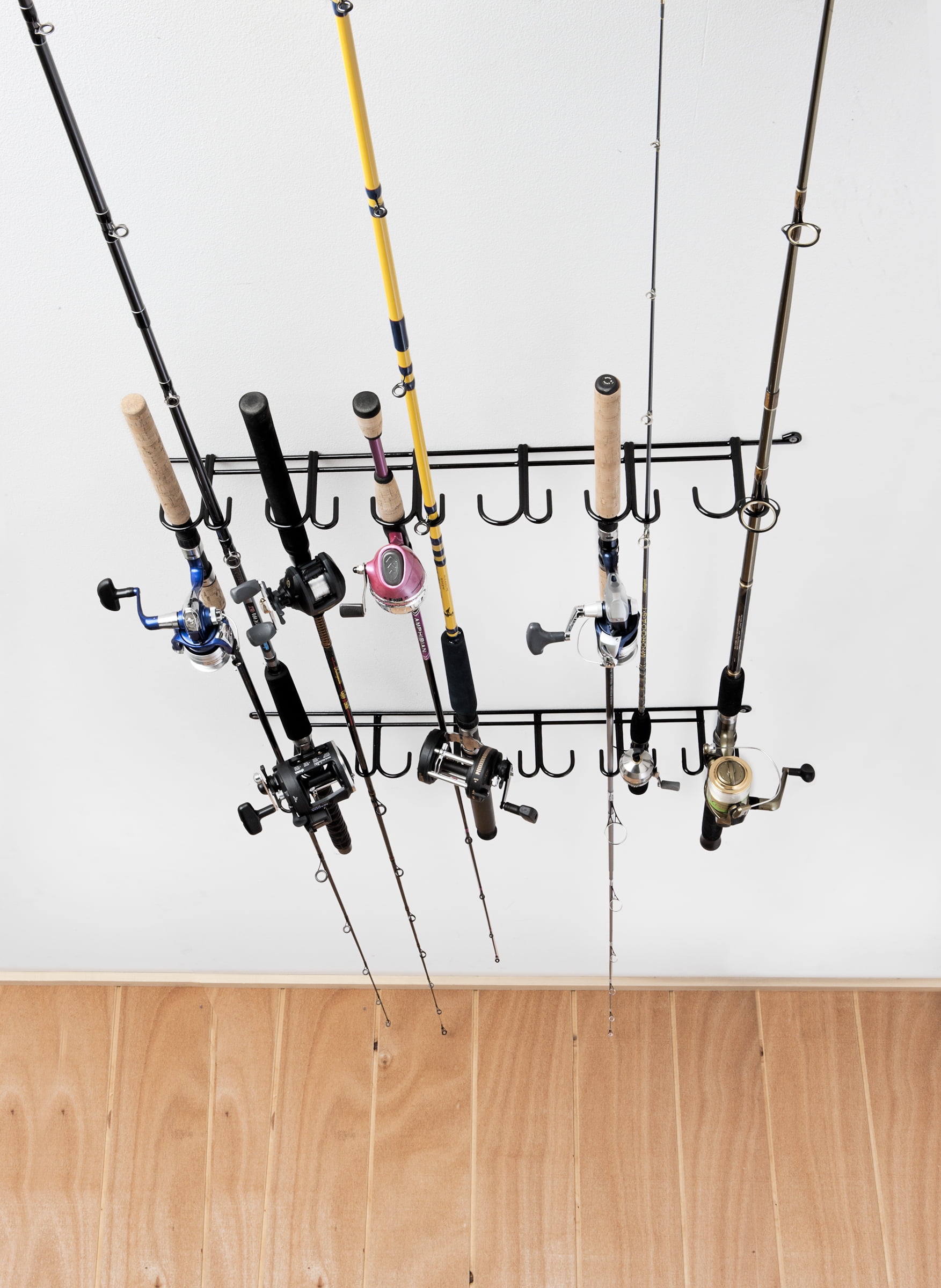 "Rack'Em 7009 Overhead 12Rod Fishing Rod Rack"