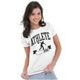 thumbnail image 3 of Bowling Team Varsity League Cool Womens Fitted Plus Size Graphic Tee Brisco Brands 2X, 3 of 5