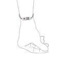 thumbnail image 3 of Lightweight Customized Blank Identification Medical ID Link Bracelet for Men Stainless Steel 8.5in, 3 of 4