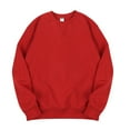 thumbnail image 5 of Mens Casual Shirts Qiggri Men's Casual Solid Colour Round Neck Sports Top Long Sleeved Top, 5 of 6