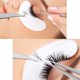 thumbnail image 4 of Juego de pinzas para extensión de pestañas, herramienta aplicadora de pestañas, pinzas puntiagudas curvas y rectas, suministros de extensión de pestañas de acero inoxidable, 4 of 5