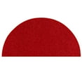 thumbnail image 1 of Ambiant Kids Solid Color Area Rugs Red - 36" x 72" Half Round, 1 of 4