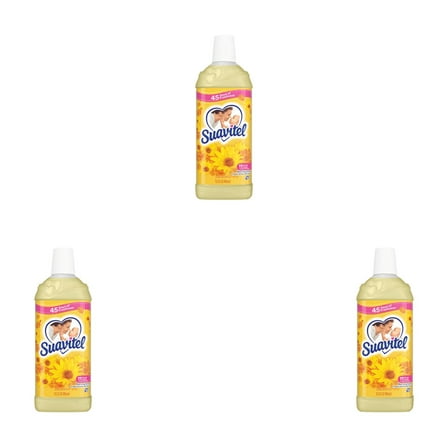 Suavitel Morning Sun Liquid Fabric Softener 15.2 fl oz – 3 Pack