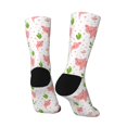 thumbnail image 3 of Goofa Funny Little Pigs Printed Men's Crew Socks, Soft Durable Breathable Moisture-Wicking with Odor Control Cotton socks, 3 of 9