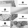 thumbnail image 5 of Black Palm Leaves Outdoor Rug for Patio/Deck/Porch, Non-Slip Large Area Rug 4 x 6 Ft, Tropical Coastal Botanical Summer Indoor Outdoor Rugs Washable Area Rugs, Reversible Camping Rug Carpet Runner, 5 of 8