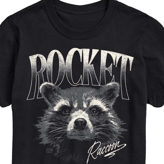 Guardians Of The Galaxy - Rocket Face - Men's Short Sleeve Graphic T-Shirt