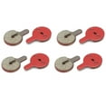 thumbnail image 3 of Bike Disc Brake Pad, Strong Braking Force Disc Brake Pad Set Noiseless Heat Dissipation With Circlip For Domestic Disc Brake Pads, 3 of 8