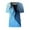 46# Black, variant on Scrub Jackets for Women Short Sleeve Snap Front Printed Crew Neck Jacket Tops with Two Pockets Black S