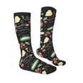 thumbnail image 3 of Balery Vegetable Quiche Fun Novelty Socks Men'S Women'S Crew Socks Funny Crazy Novelty Socks Quirky And Cool Socks, 3 of 9