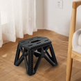 thumbnail image 6 of Camping Folding Stool Compact Ultralight Chair for Picnic Backpacking Hiking Black, 6 of 10