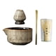 thumbnail image 4 of Juego de batidores Matcha, juego de té japonés Matcha, herramientas de fabricación, accesorio de tradicional, Kit Matcha para regalo, Gris, 4 of 9